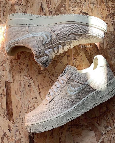 stussy air force 1 sneakers